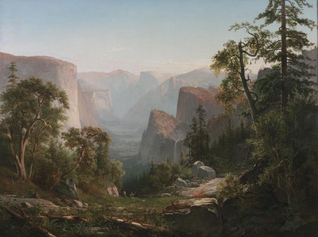 Thomas Hill View of the Yosemite Valley oil painting image